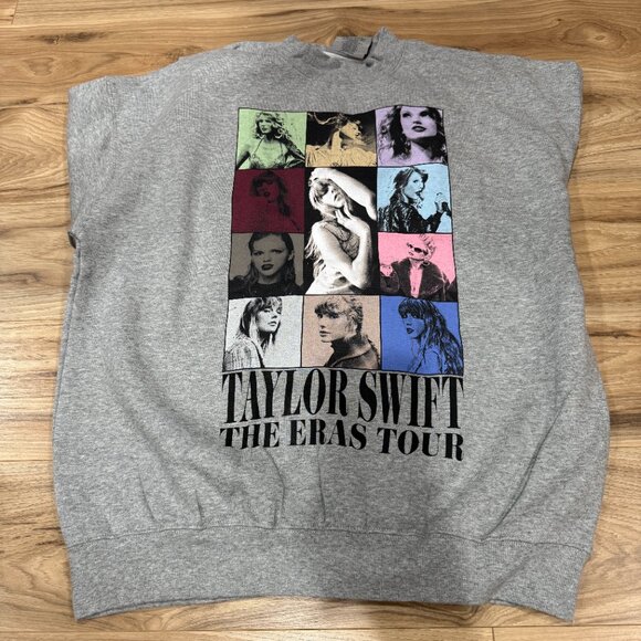 Taylor Swift | The Eras Tour II Gray Crewneck | New| S - Picture 6 of 7